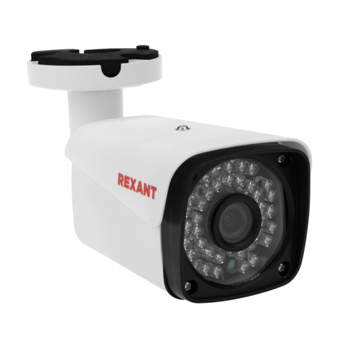 Цилиндрическая уличная камера AHD 5.0Мп 2592х1944, объектив 3.6мм, ИК до 30м REXANT (1/1) (45-0140) фото 2