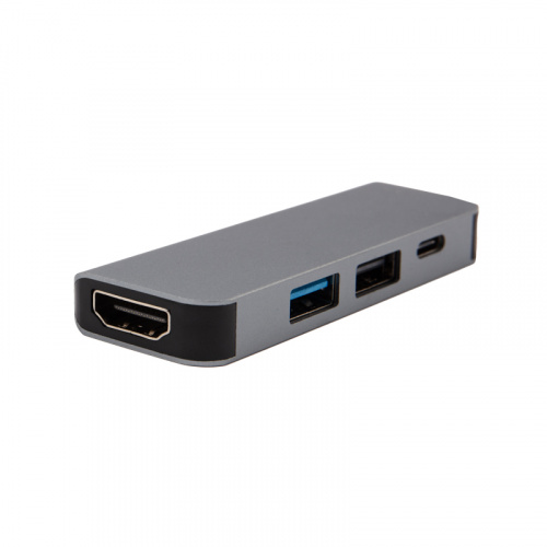 Разветвитель USB Type-C на 4 порта: 1xHDMI/2xUSB/1xType-C PD REXANT (1/1) (18-4151) фото 3