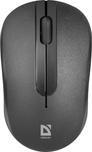 Беспроводная мышь DEFENDER Hit MM-495 кнопки,1600 dpi, черный (1/40) (52495) фото 5