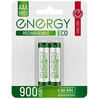 Аккумулятор Energy Eco NIMH-900-HR03/2B (АAА) (2/24/288) (104987)