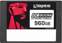 Внутренний SSD  Kingston    960GB  DC600M, SATA-III, R/W - 560/470 MB/s, 2.5", TLC (SEDC600M/960G)