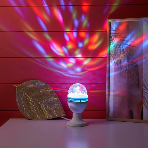 Диско-лампа NEON-NIGHTсветодиодная e27, подставка с цоколем e27 в комплекте, 230 В (1/48) (601-251) фото 2