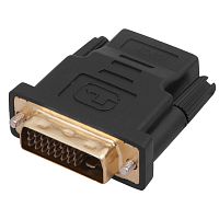Переходник штекер DVI-I - гнездо HDMI REXANT (10/250) (17-6811)