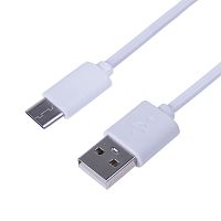 Шнур USB 3.1 type C (male)-USB 2.0 (male) 1 м белый REXANT (10/250) (18-1881-1)
