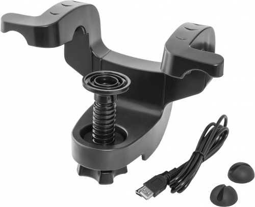 Игровой руль Challenge Mini LE USB, мини, 10 кнопок, серый/черный  (64351) фото 10