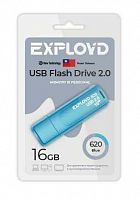 Флеш-накопитель USB  16GB  Exployd  620  синий (EX-16GB-620-Blue)