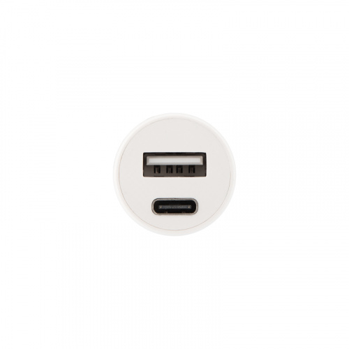 Автозарядка в прикуриватель REXANT АЗУ USB-A+USB-C, 2.4 A белая (1/30) (18-2229) фото 6