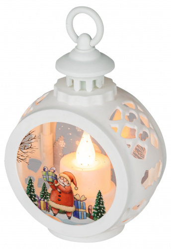 Светильник ЭРА ENID-TW новогодний декоративный Свеча настольный динамичный свет 12 см (Б0060476)