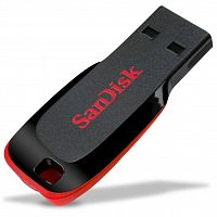 Флеш-накопитель USB  32GB  SanDisk  Cruzer Blade  чёрный (SDCZ50-032G-B35)