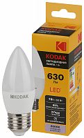 Лампа светодиодная KODAK B35-7W-865-E27 E27 / Е27 7Вт свеча холодный дневной свет (1/100) (Б0057628)