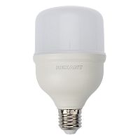 Лампа светодиодная REXANT высокомощная 30 Вт E27 с переходником на E40 2850 лм 6500 K холодный свет (1/20) (604-069)